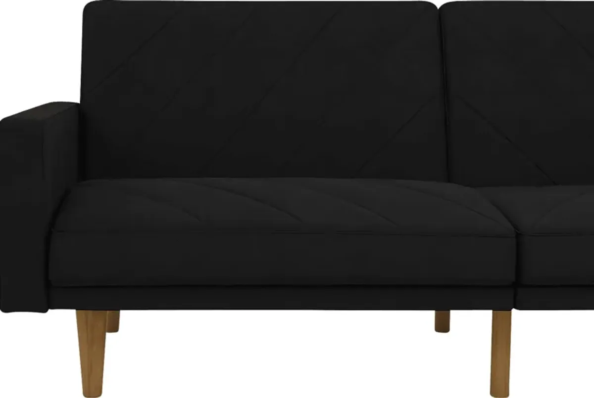 Colyer Black Futon