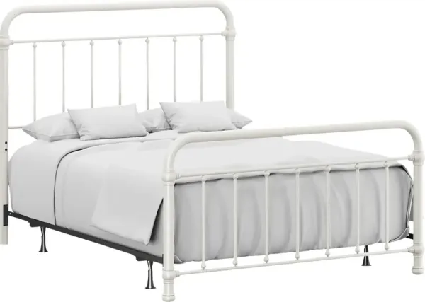 Leveni White Full Bed