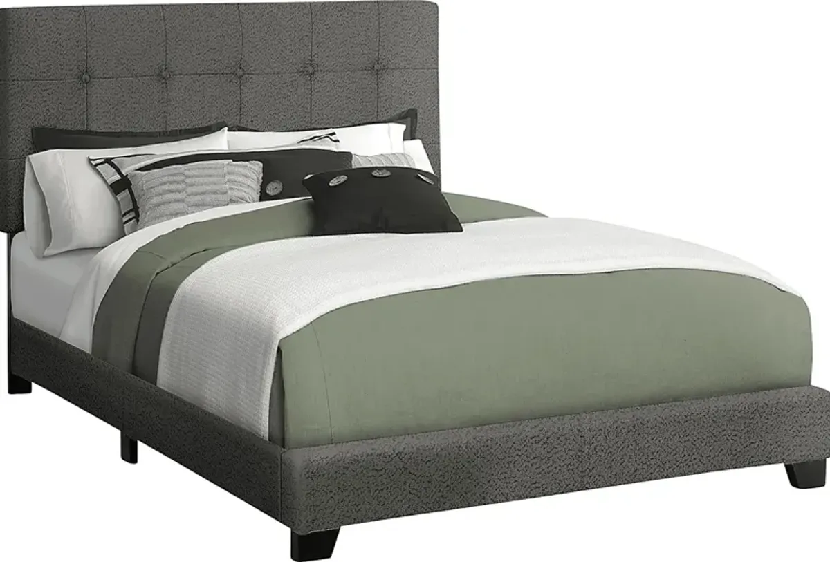 Gemmart Dark Gray Full Bed