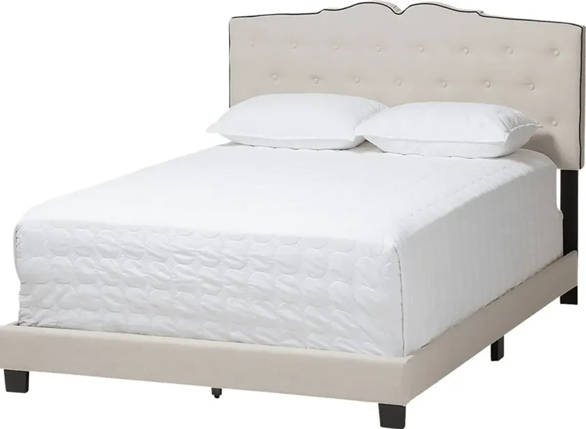 Shadephone Beige Full Bed