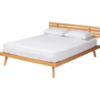 Massaro Brown Full Platform Bed