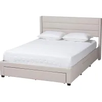 Linnaean Beige Full Bed