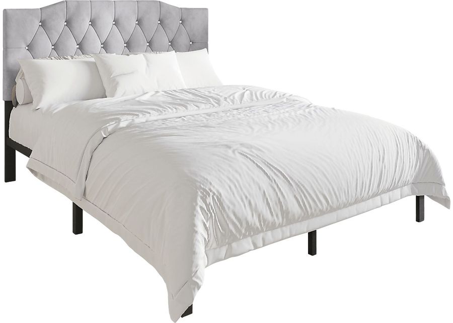 Leveson Light Gray Full Bed