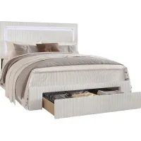 Ligon White Full Bed