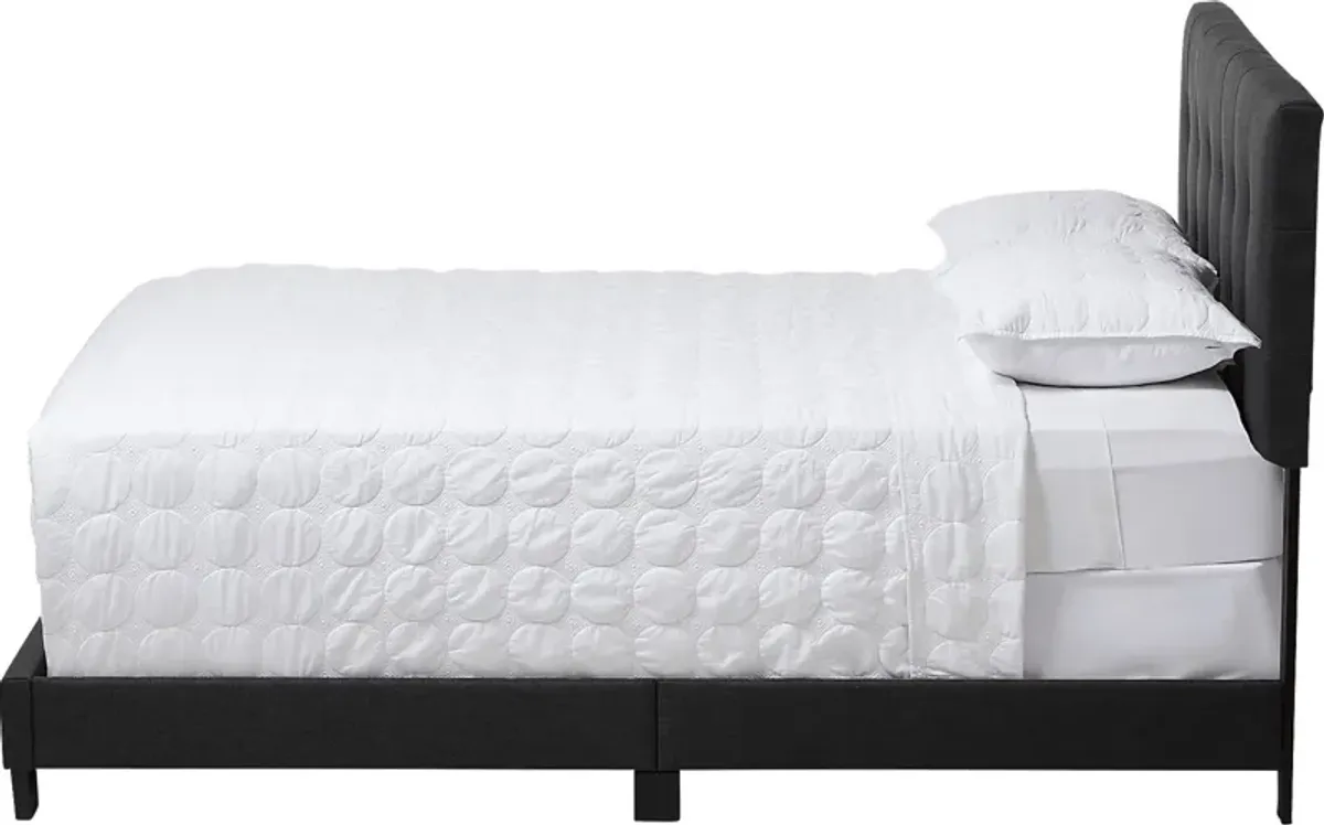 Clevesea Dark Gray Full Bed