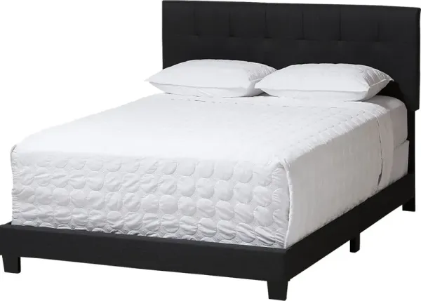 Clevesea Dark Gray Full Bed