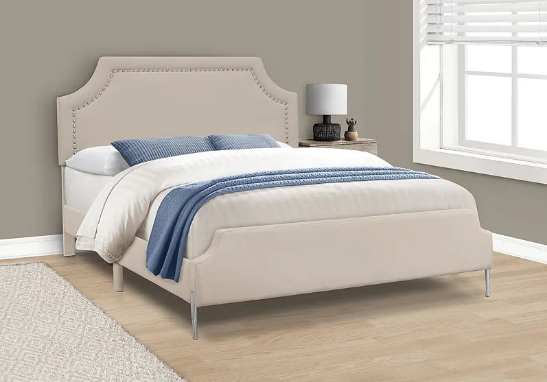 Rierdon Beige Queen Bed