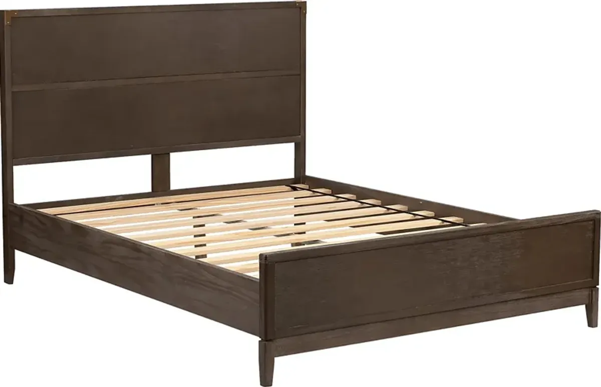 Natoma Brown Queen Platform Bed