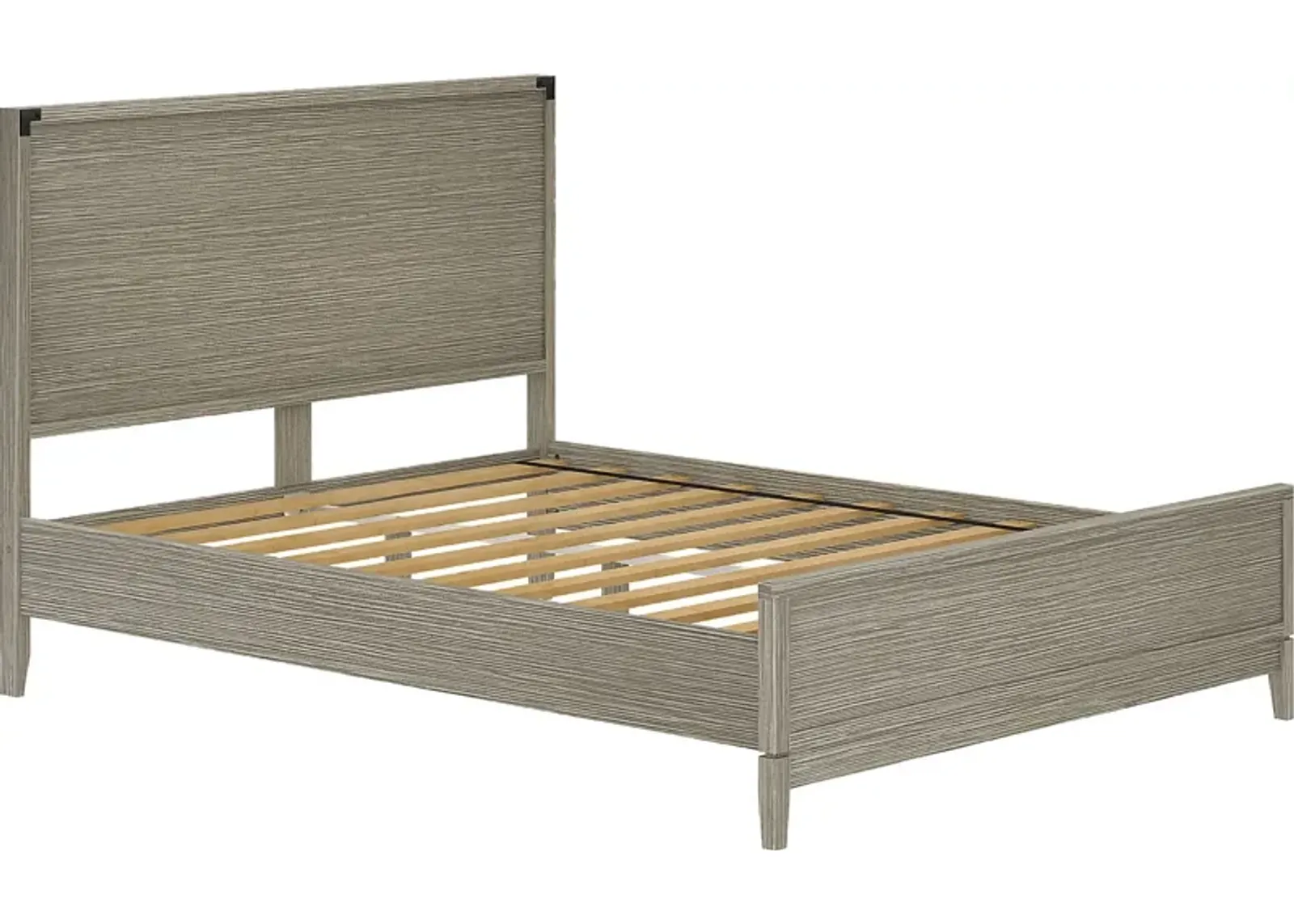 Natoma Gray Queen Platform Bed