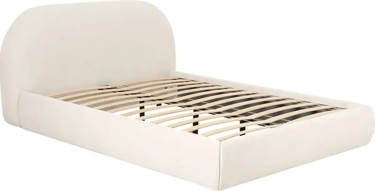 Buremda Cream Queen Bed