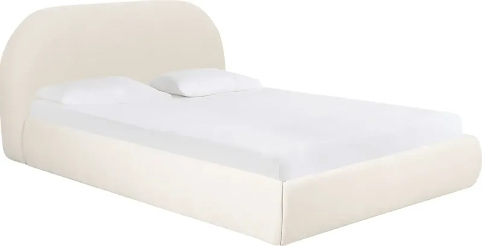 Buremda Cream Queen Bed