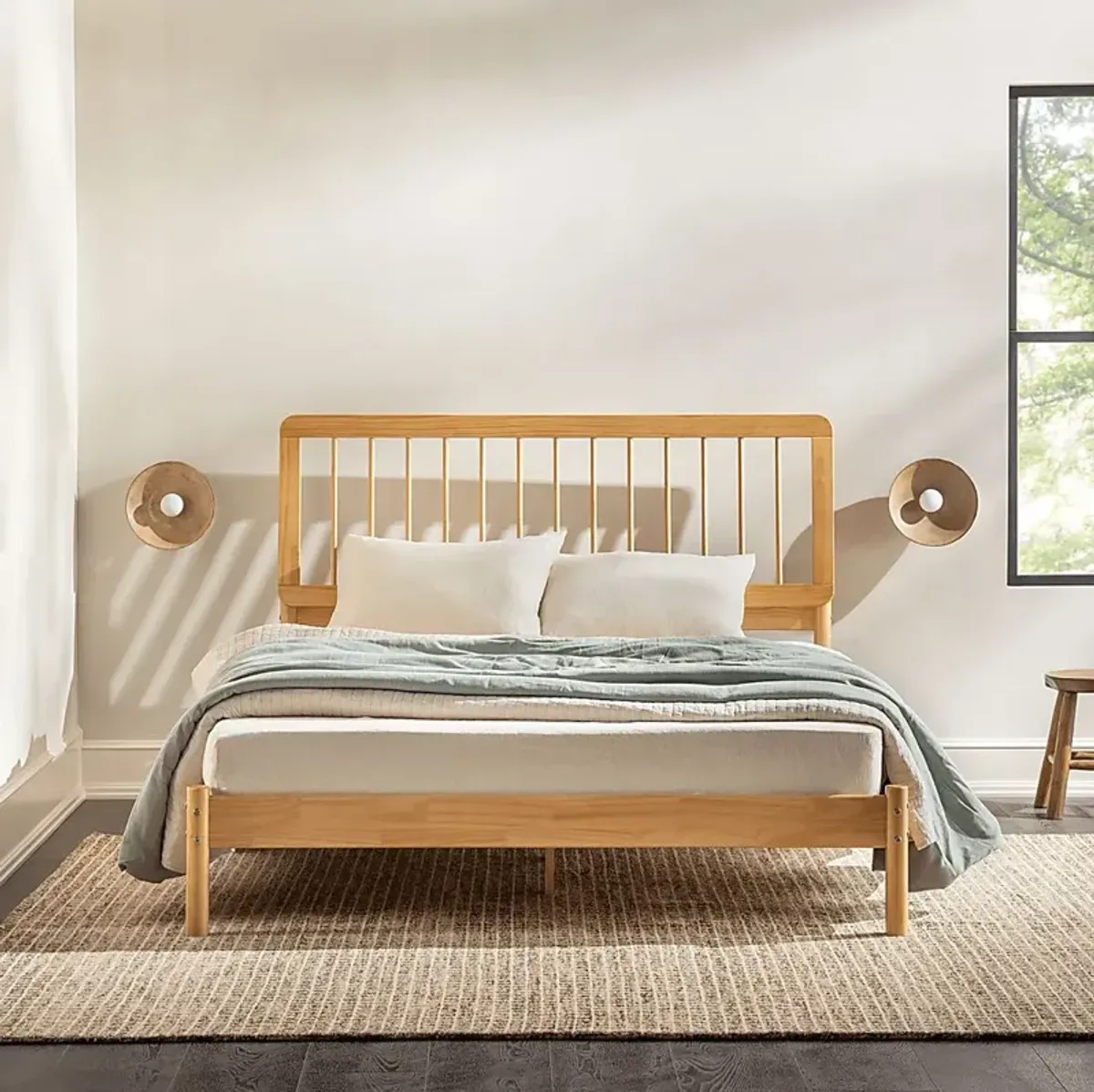 Tellicherry Natural Queen Bed