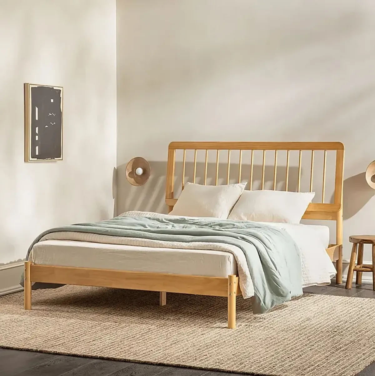 Tellicherry Natural Queen Bed