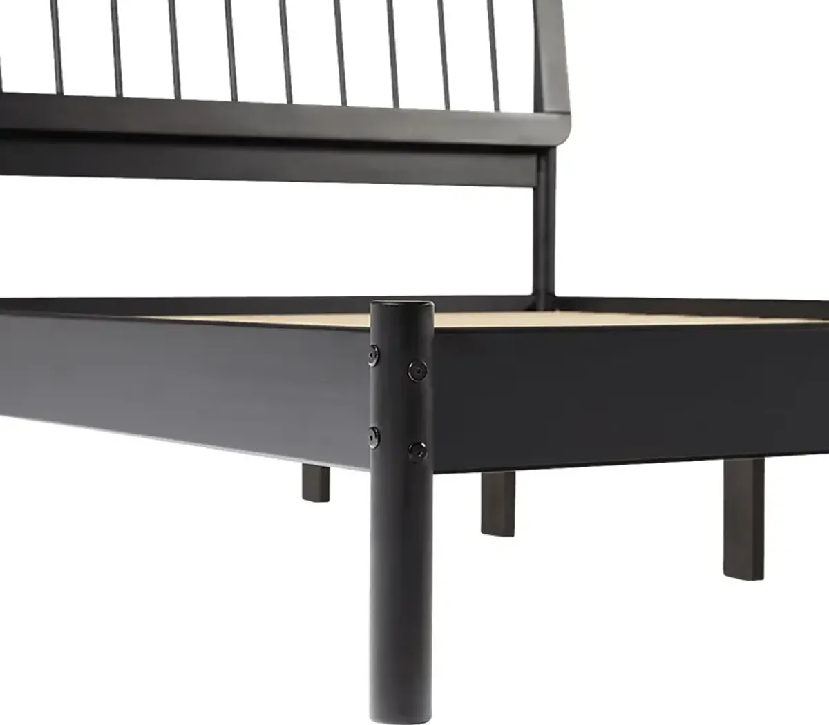 Tellicherry Black Queen Bed