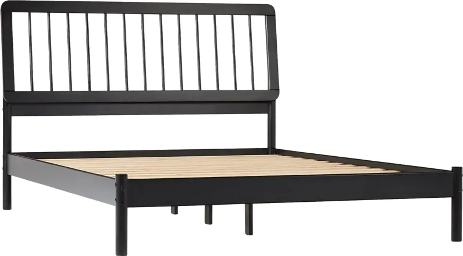 Tellicherry Black Queen Bed