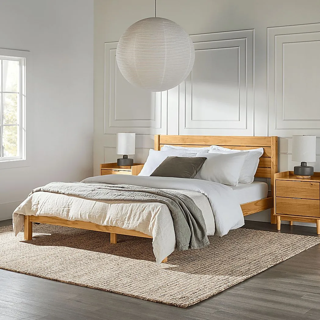 Evertrust Natural Queen Bed