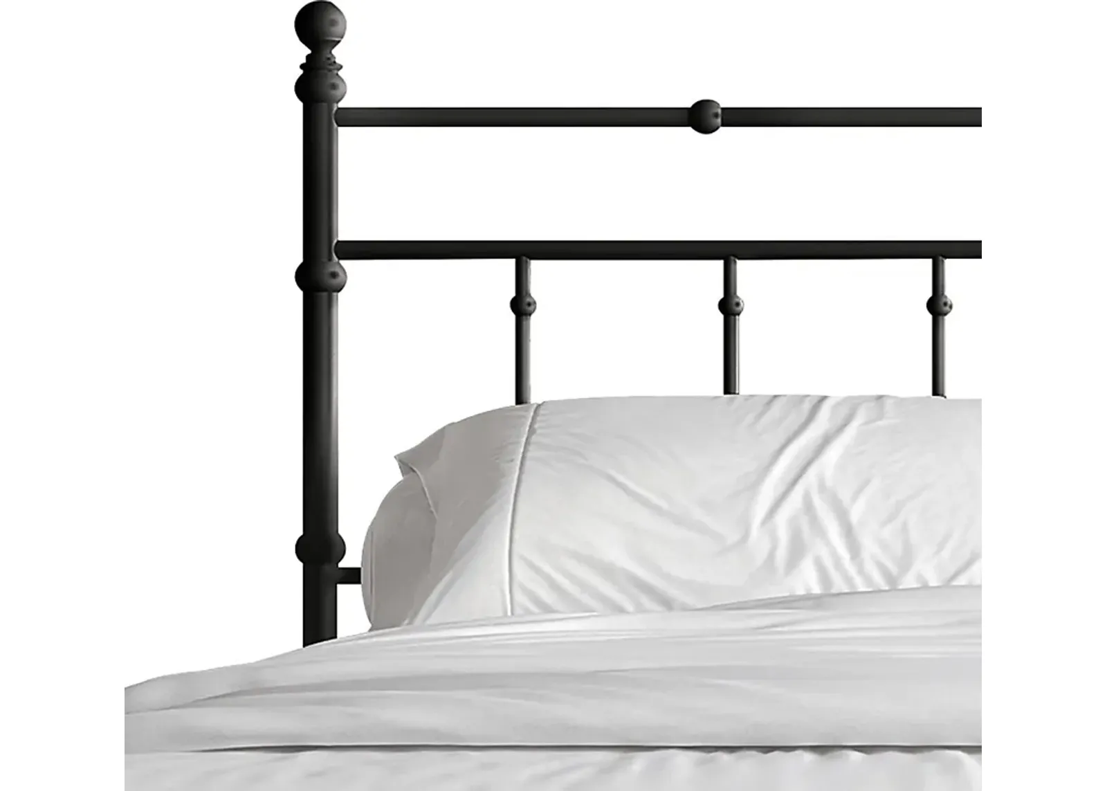 Griffincast Black Queen Bed