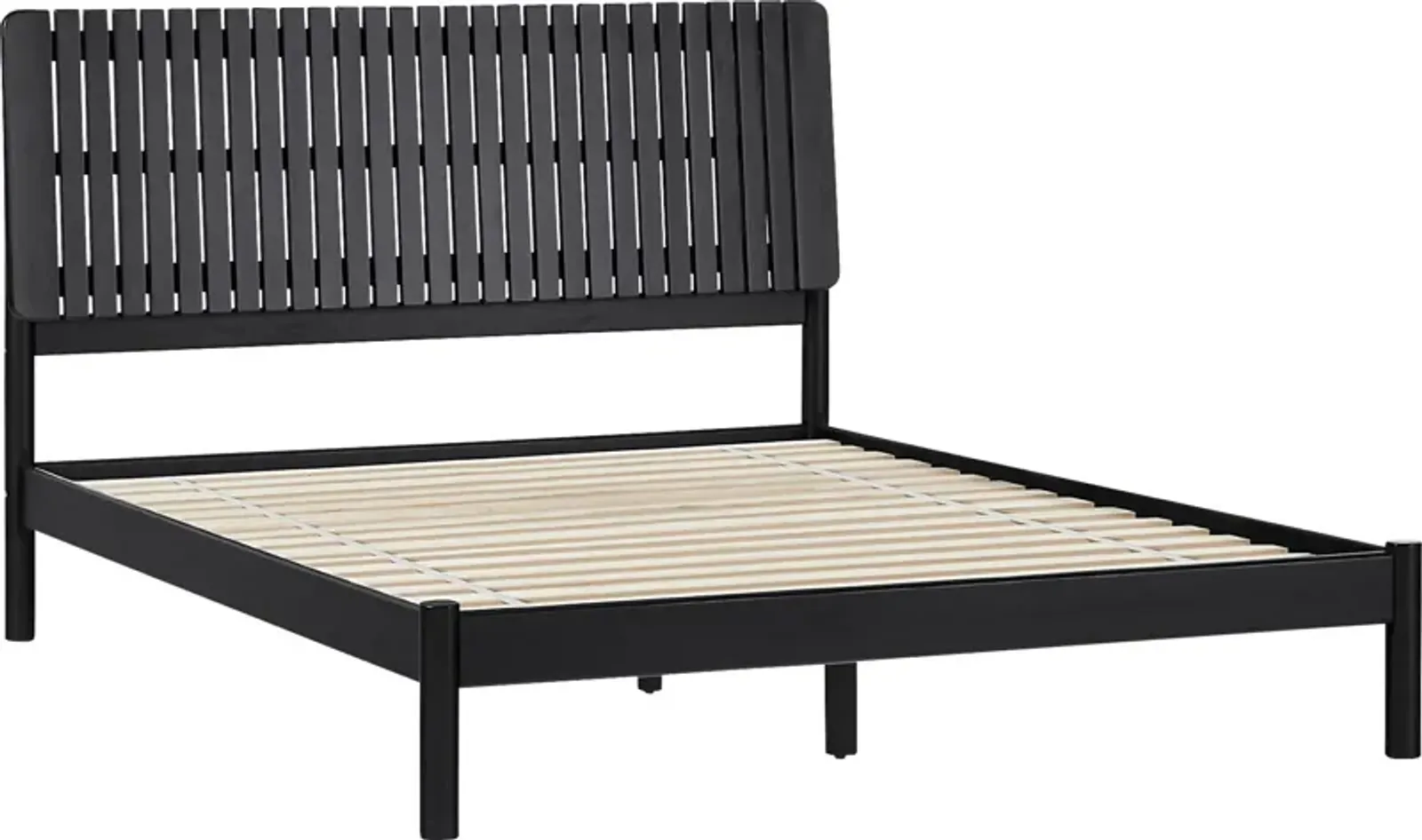 Panaridge Black Queen Bed