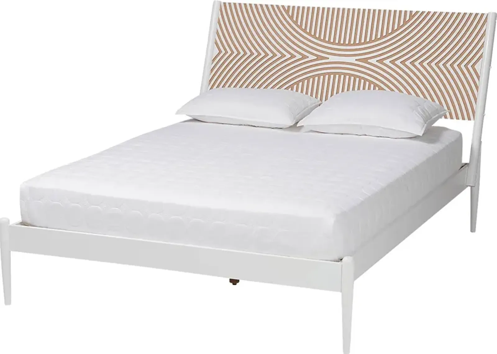 Naugle White Queen Bed