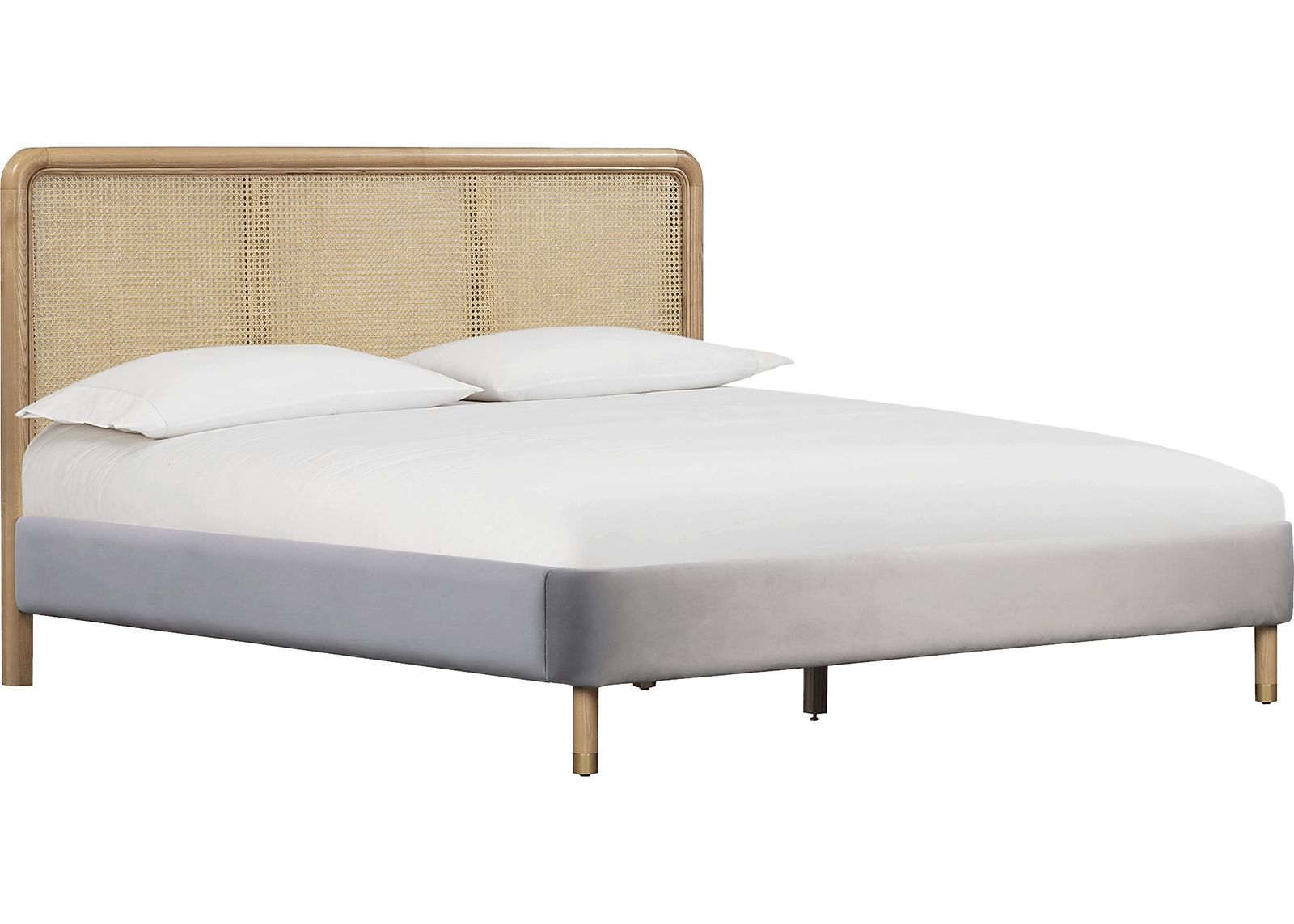 Bellmawr Gray Queen Bed by Rooms To Go