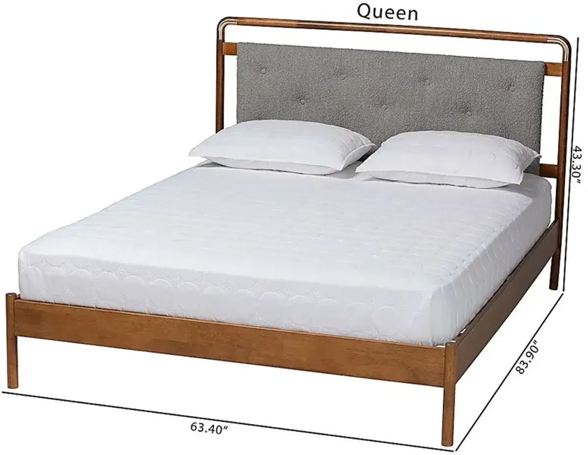 Greenawalt Light Gray Queen Bed