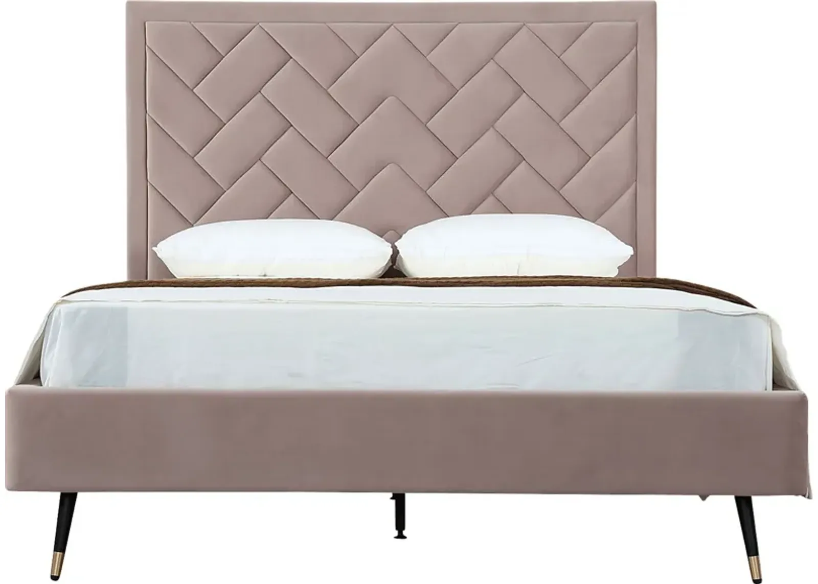 Bevra Blush Queen Bed