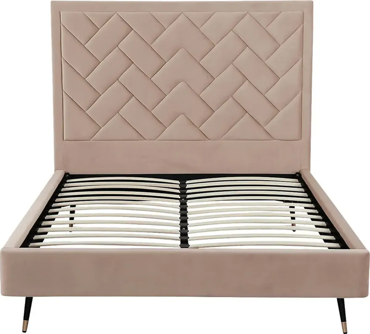 Bevra Nude Queen Bed