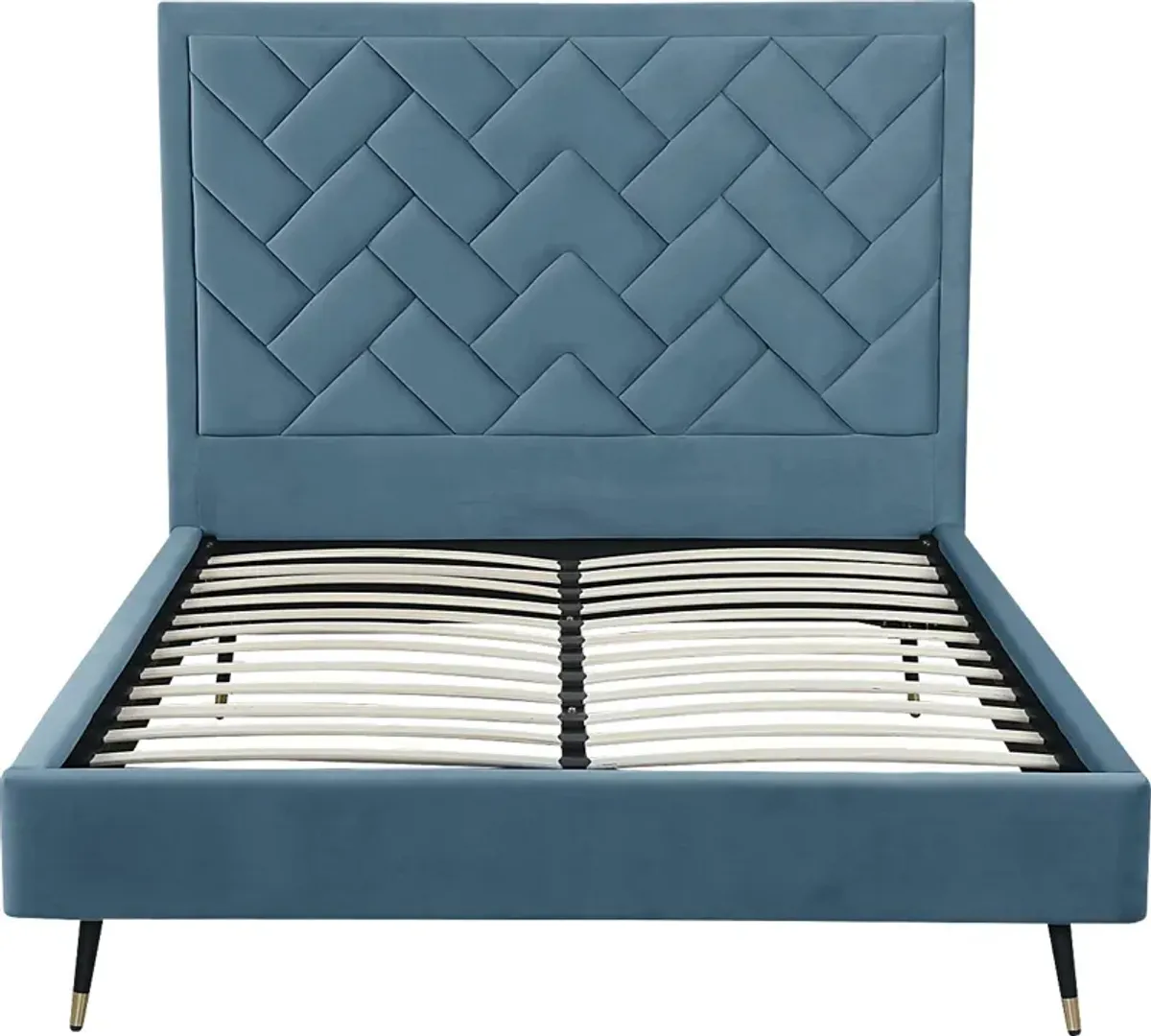 Bevra Blue Queen Bed