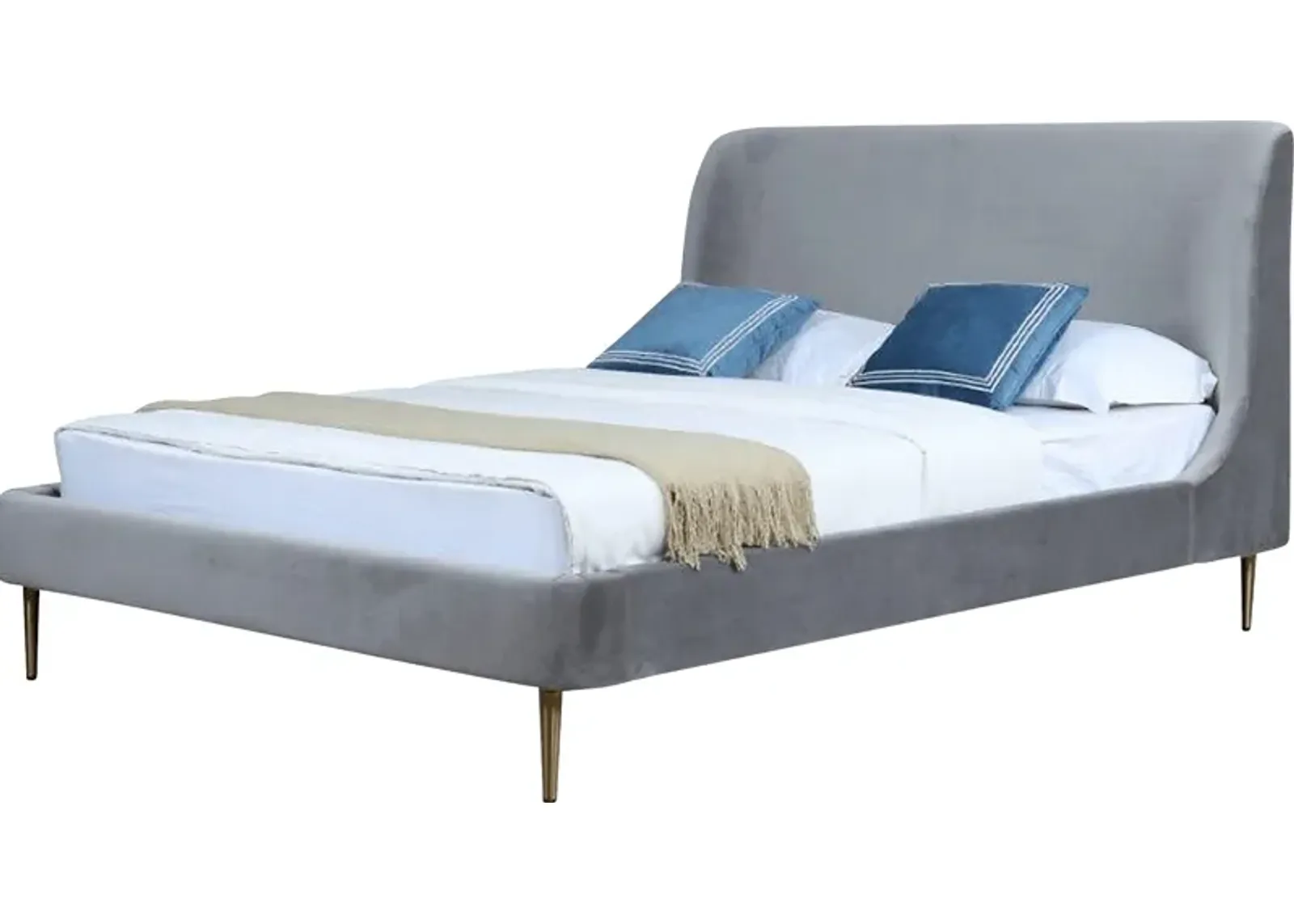 Galerita Gray Queen Bed