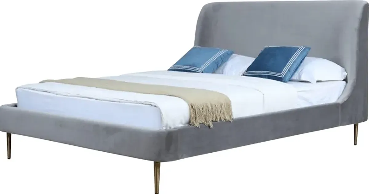 Galerita Gray Queen Bed