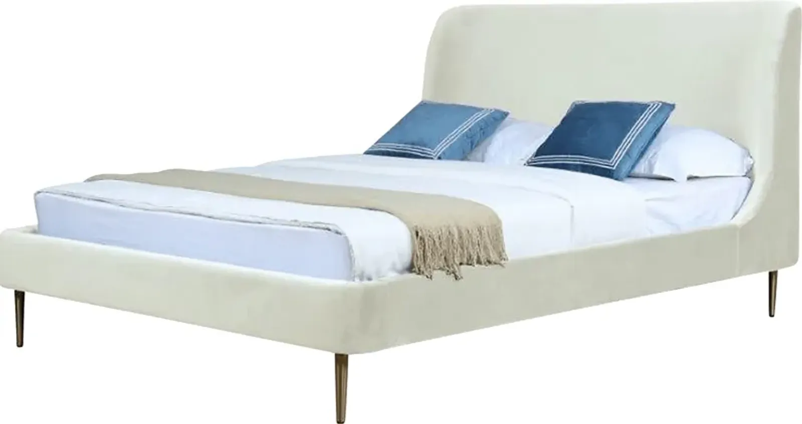 Galerita Cream Queen Bed