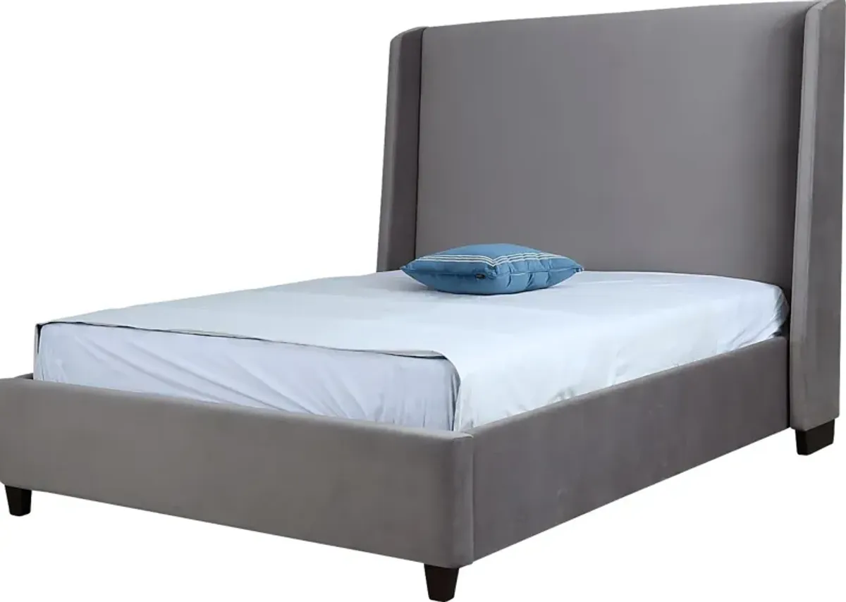 Niveo Gray Queen Bed