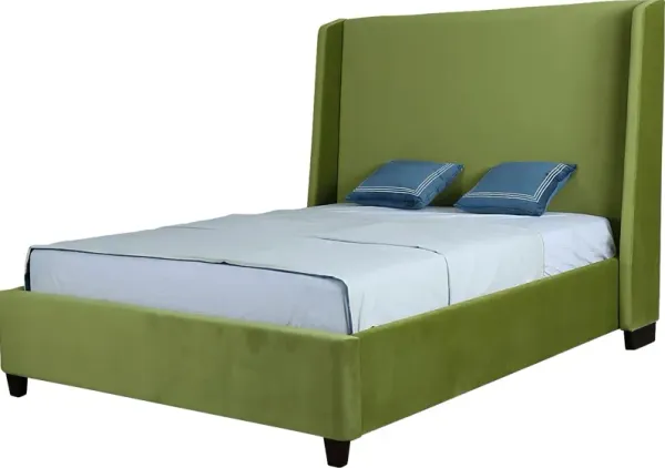 Niveo Green Queen Bed