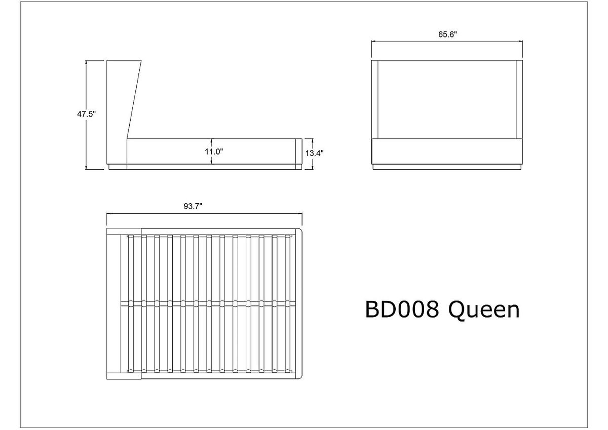 Nyland Brown Queen Bed