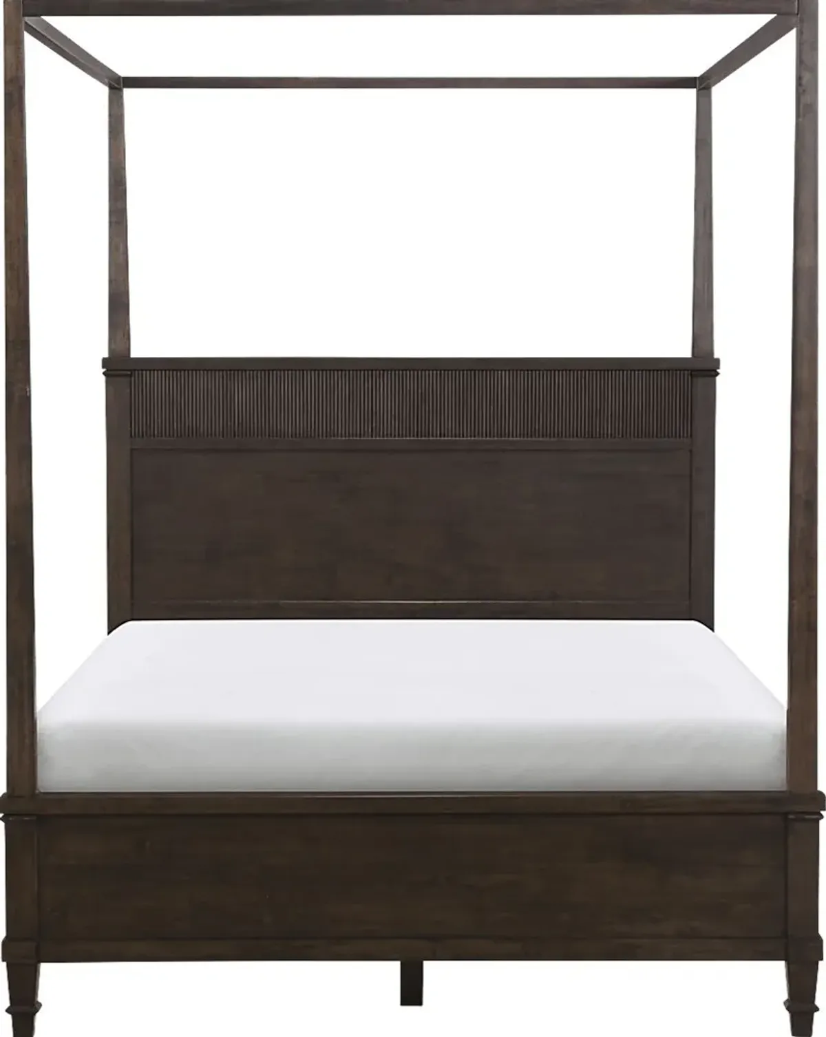 Mosscliff Brown Queen Canopy Bed