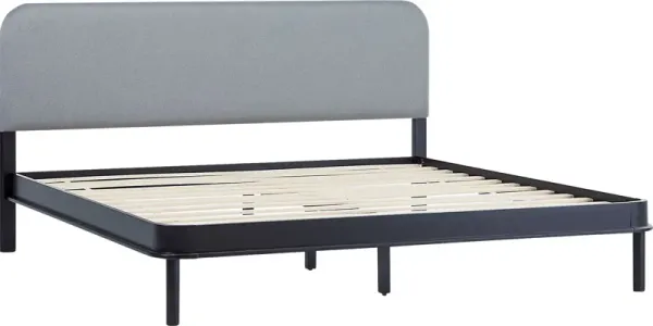 Wirthlin Black King Bed