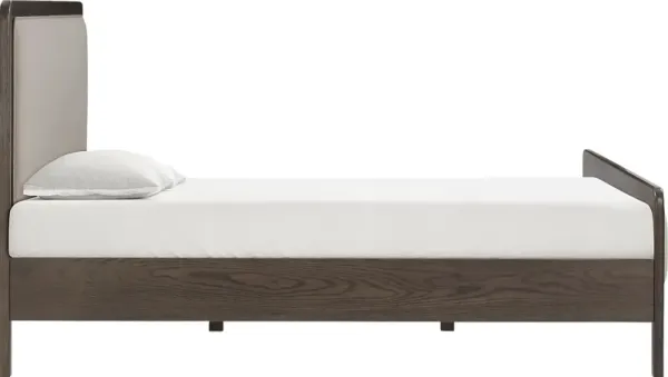Suncier Taupe King Bed