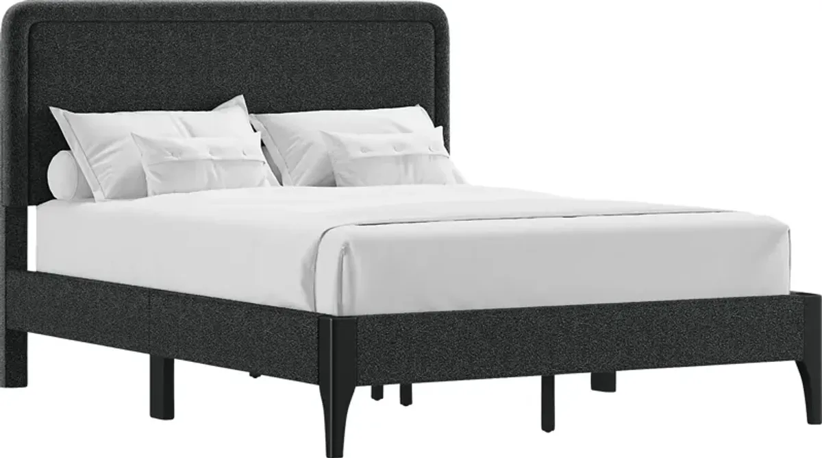 Nzadi Drak Gray Queen Bed