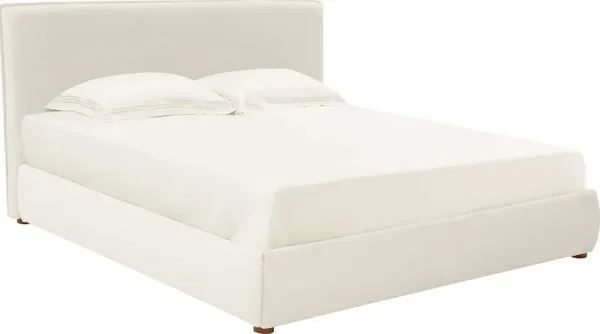Tulli Ivory King Bed