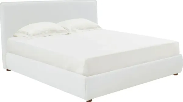Craan White Queen Bed