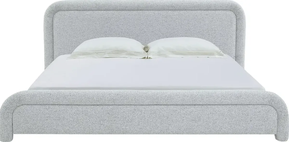 Vorel Gray King Bed