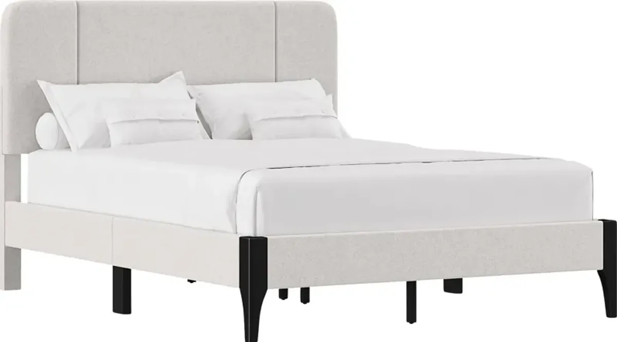 Reesha Beige Queen Bed