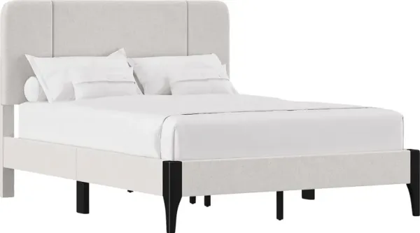 Reesha Beige Queen Bed