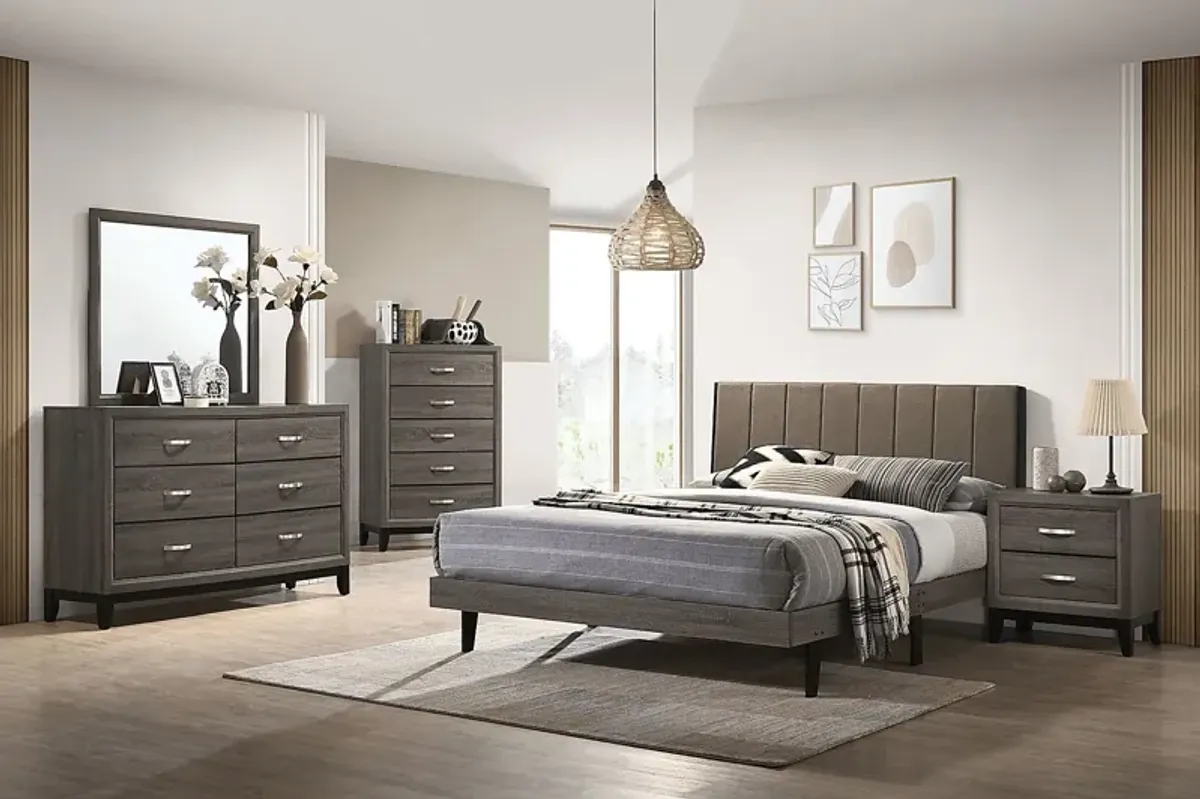 Charenton Brown Queen Bed