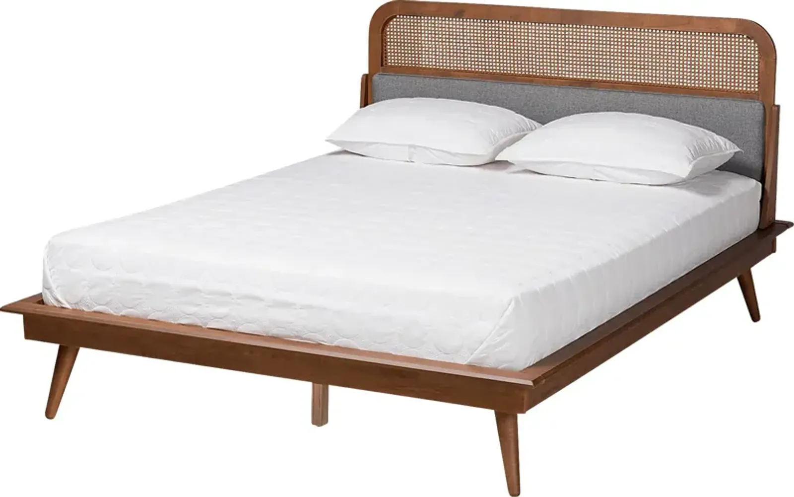 Kemrow Brown Queen Platform Bed