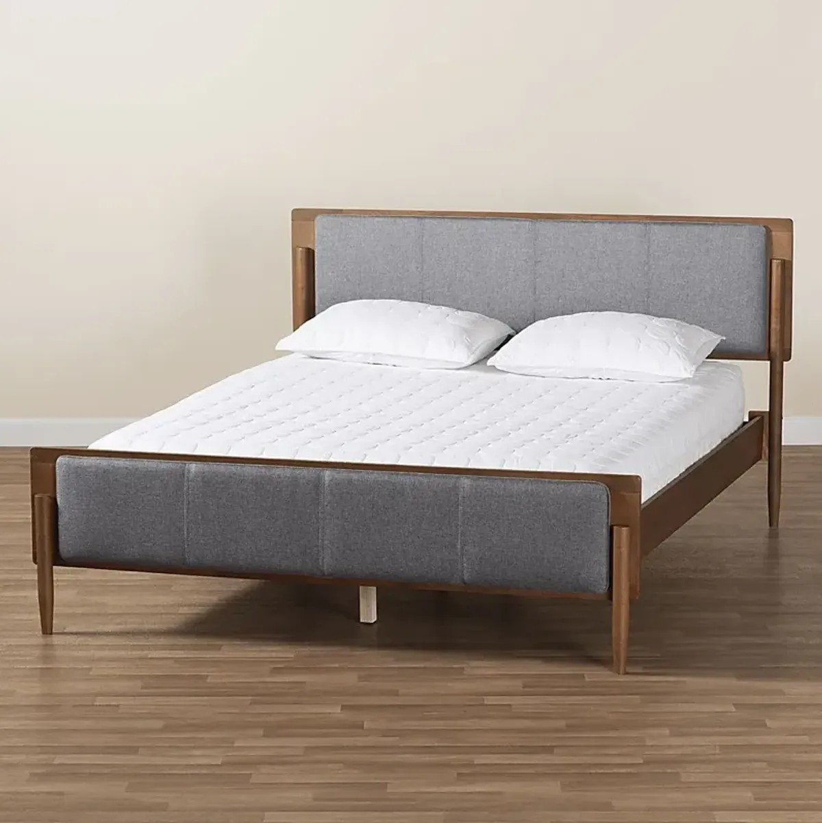 Bolender Gray Queen Platform Bed