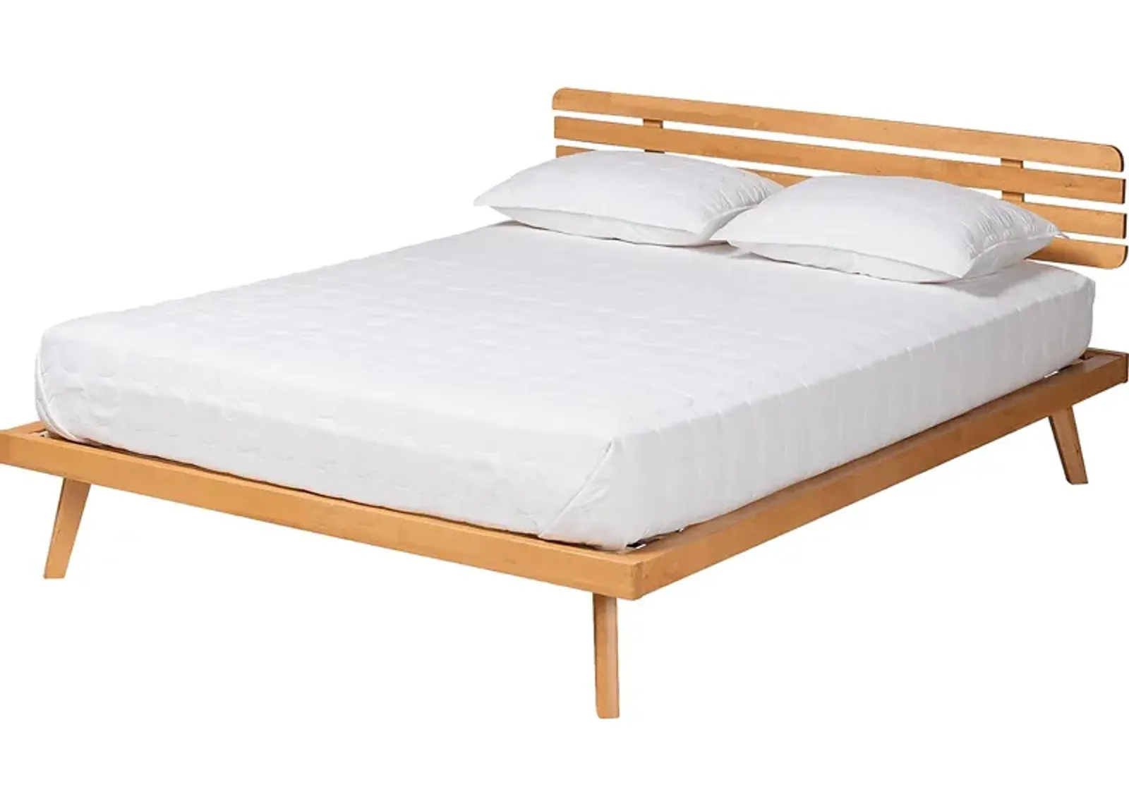 Massaro Brown Queen Platform Bed