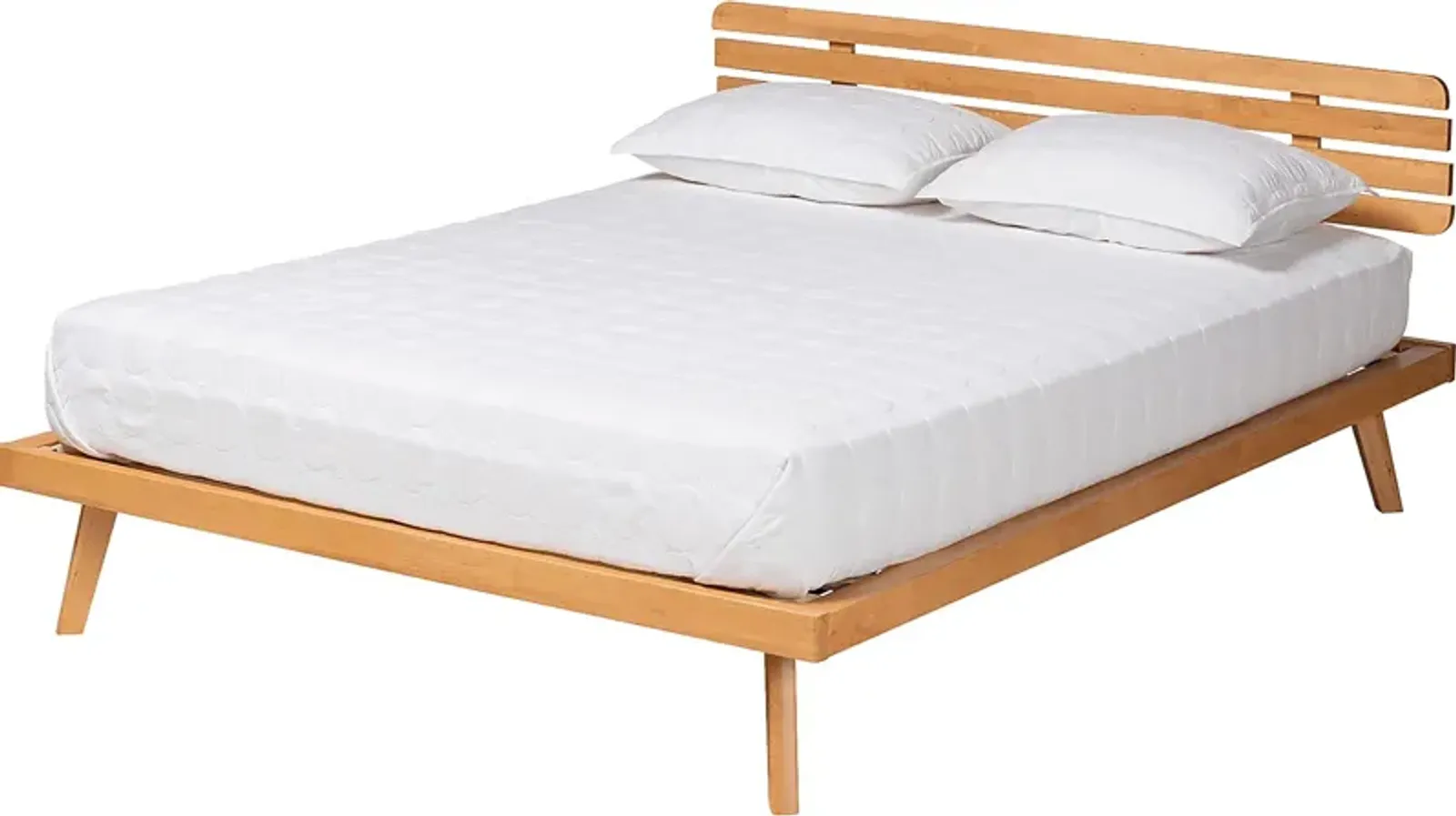 Massaro Brown Queen Platform Bed