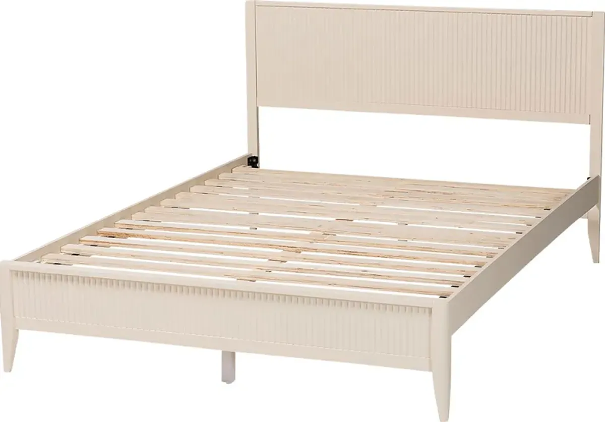 Steagall Ivory Queen Bed