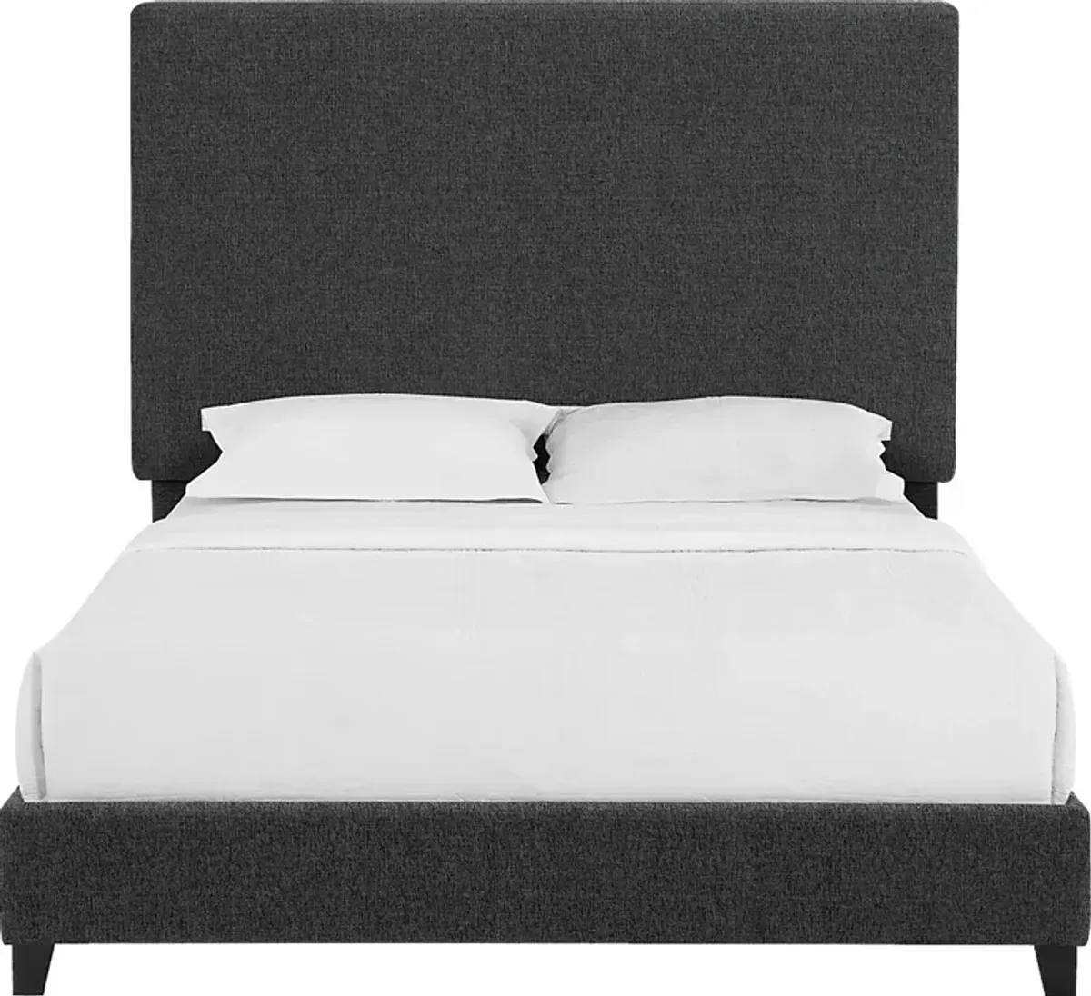 Fyna Gray Queen Upholstered Bed